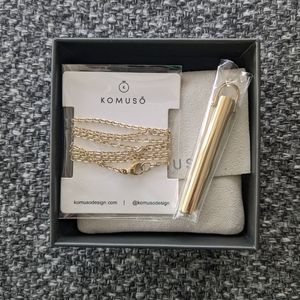 NWT KOMUSO Whistle pendant